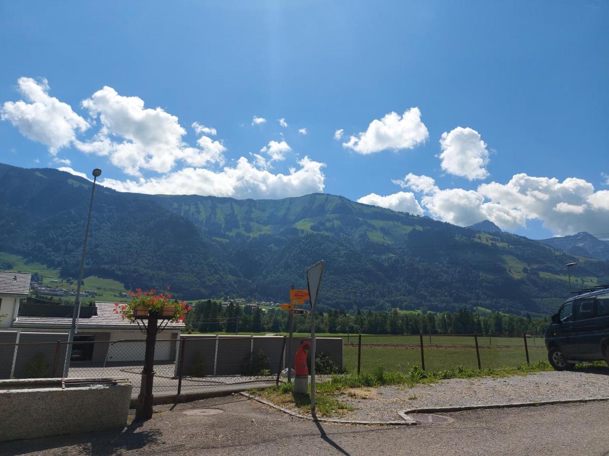 Appartement Voute En Gruyere Dans L'Intyamon Enney Exteriör bild
